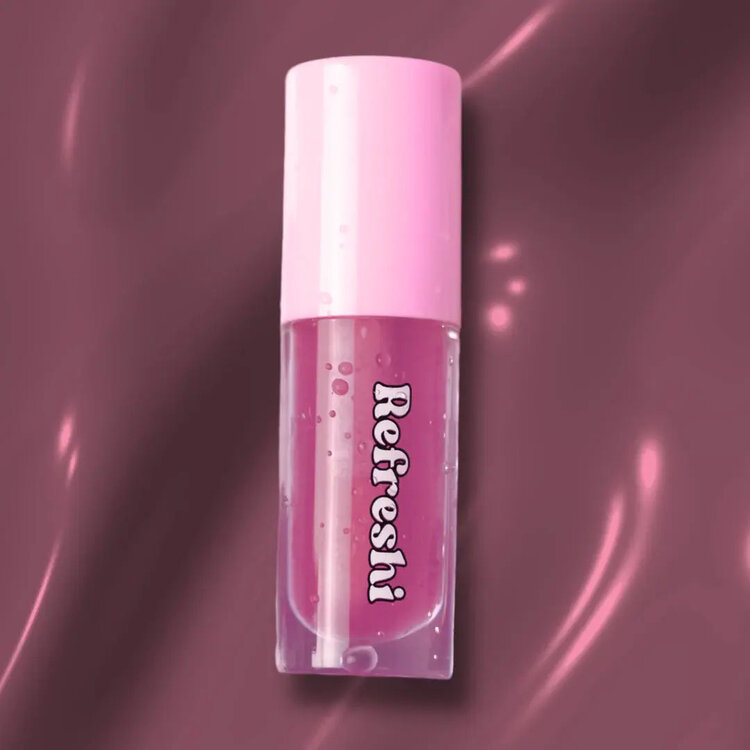 REFRESHI Cosmétiques Huile à Lèvres Teintée – Soin Hydratant Couleur Lumineuse