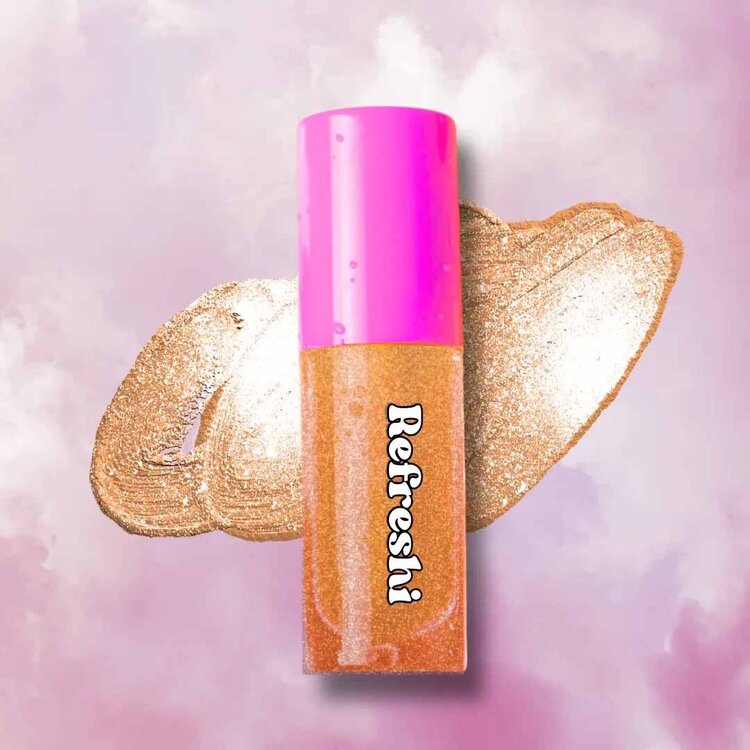 REFRESHI Costmetics Huile à Lèvres Teintée – Soin Hydratant Couleur Lumineuse