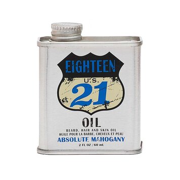 18.21 MAN MADE Absolute Mahogany | Huile barbe, cheveux et peau