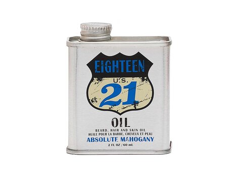 18.21 MAN MADE Absolute Mahogany | Huile barbe, cheveux et peau