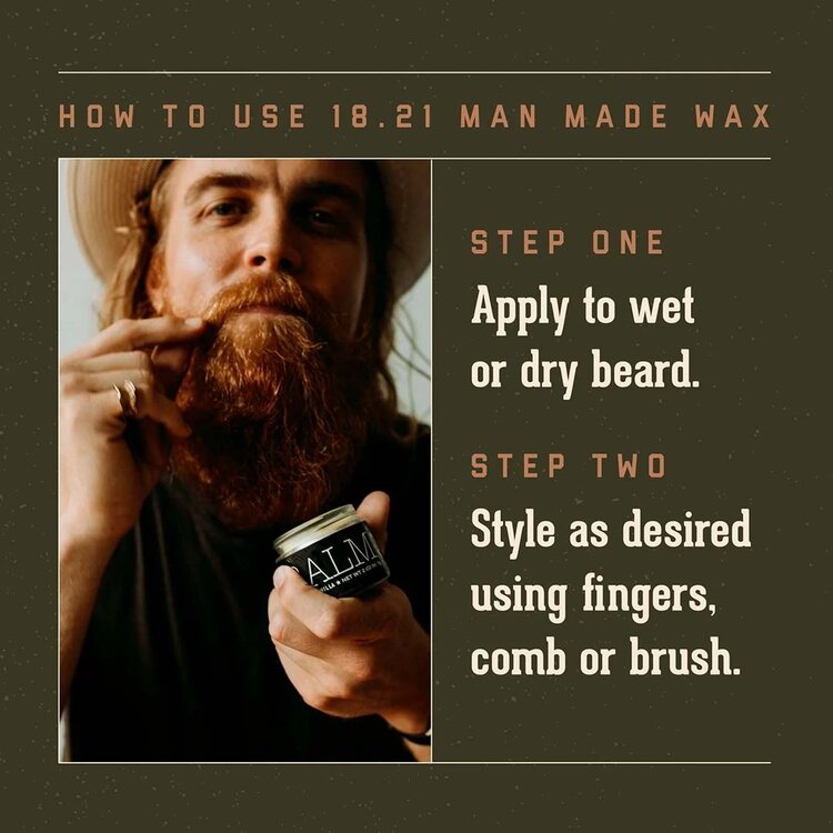 18.21 MAN MADE Spiced Vanilla | Beard Balm - Care and Style