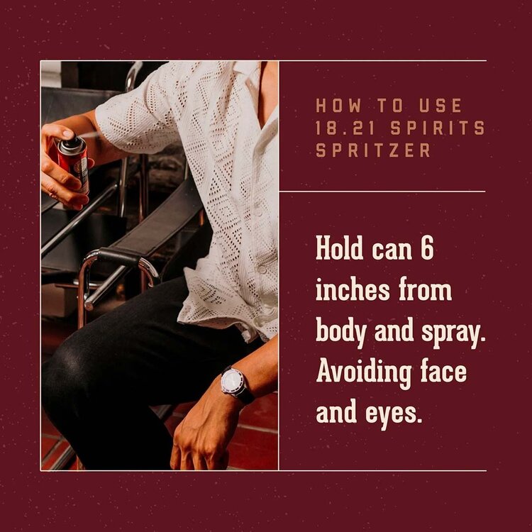 18.21 MAN MADE Sweet Tobacco | Body Spritzer - Long Lasting Fragrance