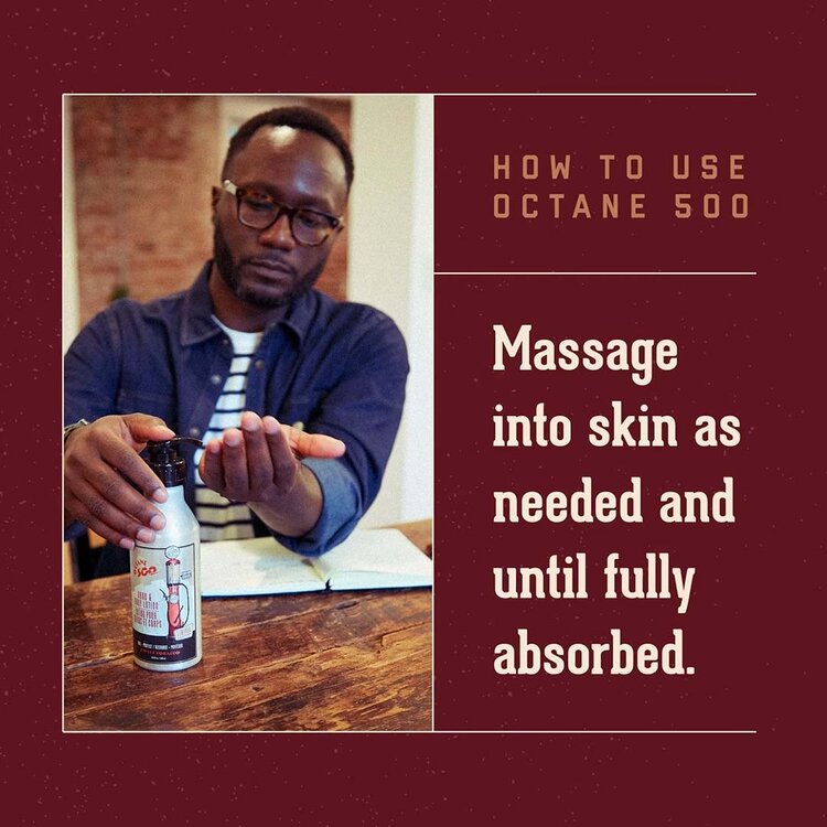 18.21 MAN MADE Octane 500 Sweet Tobacco | Hand & Body Lotion – Deep Hydration