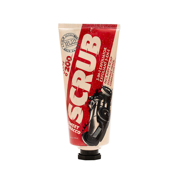 18.21 MAN MADE Octane 200 Sweet Tobacco | Scrub – Exfoliates Face, Body and Scalp by 18.21 Man Made