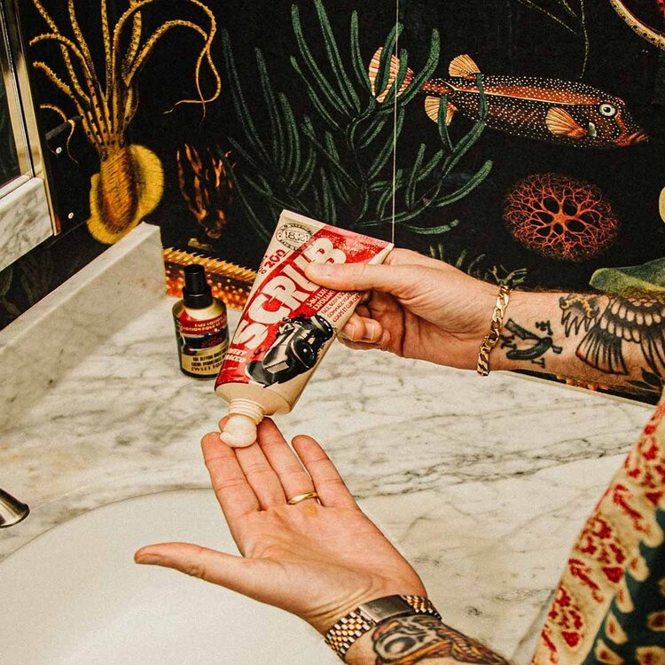 18.21 MAN MADE Octane 200 | Sweet Tobacco Scrub - 3-in-1 Face, Body & Scalp Exfoliator