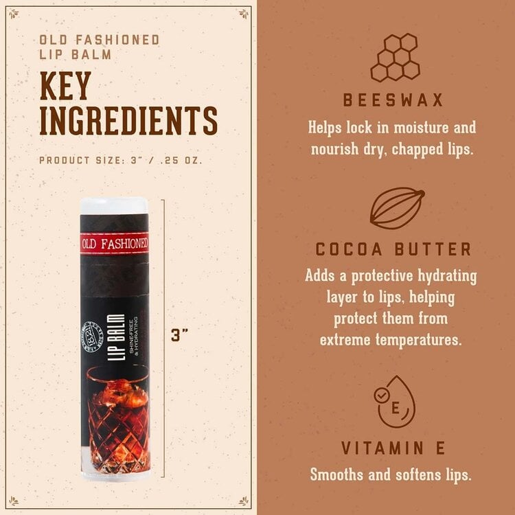 18.21 MAN MADE Old Fashioned | Lip Balm - Hydrating Shine-Free