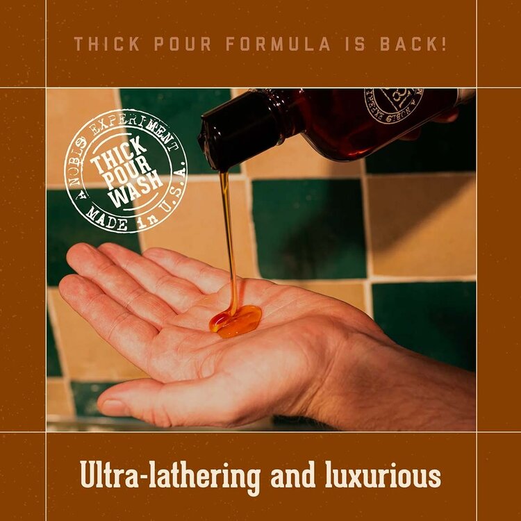 18.21 MAN MADE Noble Oud | Wash Barbe, Cheveux et Corps – Shampooing et Revitalisant 3-en-1