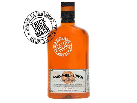 18.21 MAN MADE Noble Oud | Wash Barbe, Cheveux et Corps