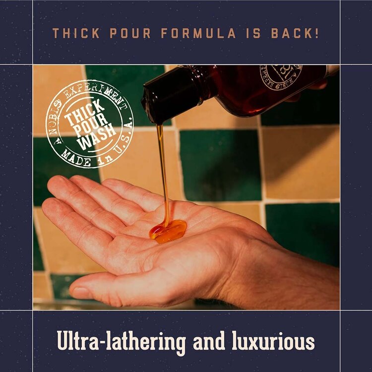 18.21 MAN MADE Absolute Mahogany | Beard, Hair & Body Wash – 3-in-1 Shampoo and Conditioner by 18.21 Man Made