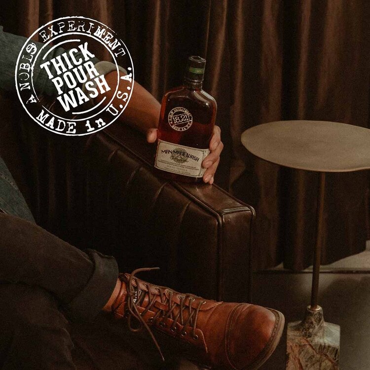 18.21 MAN MADE Spiced Vanilla | Wash Barbe, Cheveux et Corps – Shampooing et Revitalisant 3-en-1