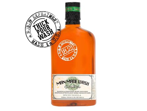 18.21 MAN MADE Spiced Vanilla | Beard, Hair & Body Wash