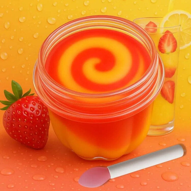 REFRESHI Costmetics Masque à Lèvres Hydratant Pudding – Hydratation Intense & Lèvres Repulpées