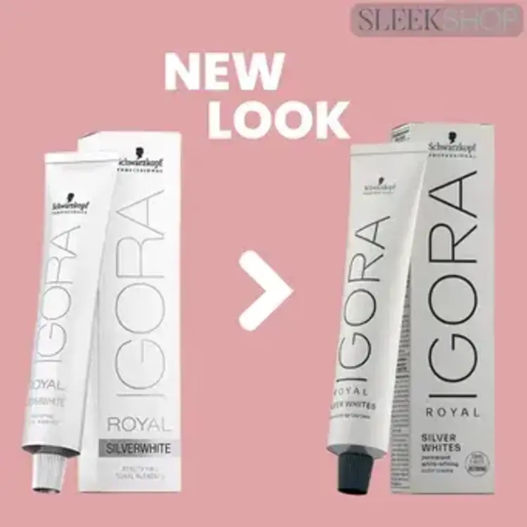 SCHWARZKOPF IGORA . ROYAL . SILVER WHITES | Coloration Permanente Sublimatrice de Cheveux Blancs (60ml/2oz)