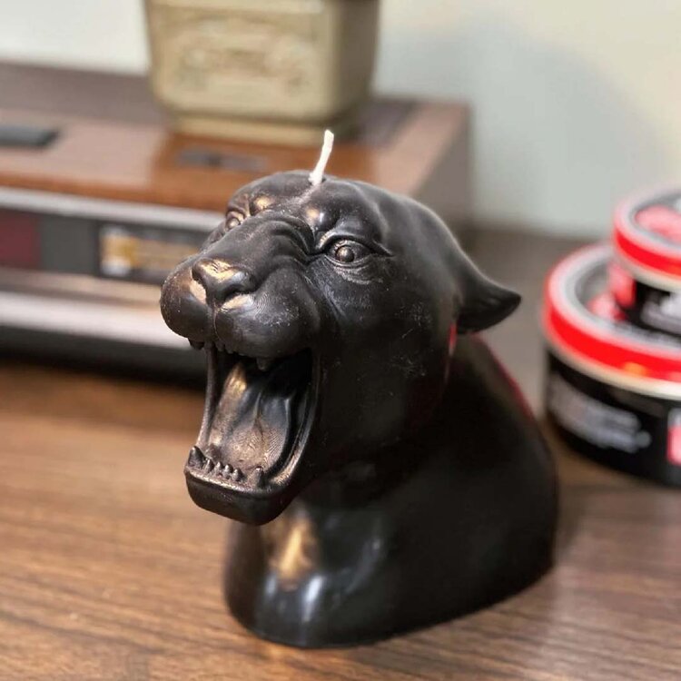 UPPERCUT DELUXE Panther Candle – Unscented Decorative Candle