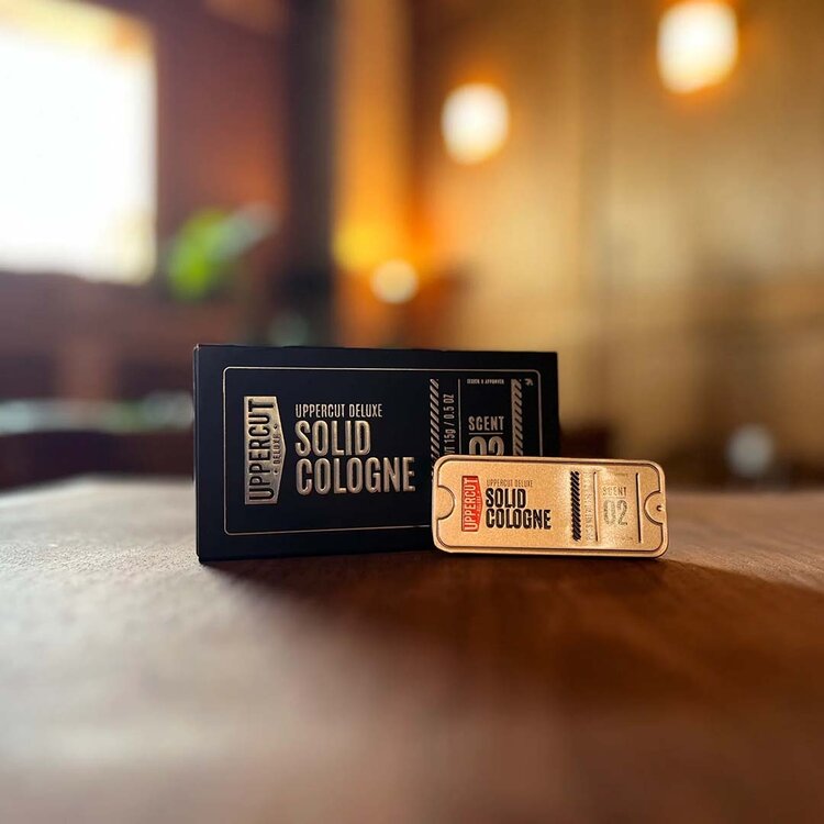 UPPERCUT DELUXE Solid Aftershave Cologne – Compact Freshness On the Go