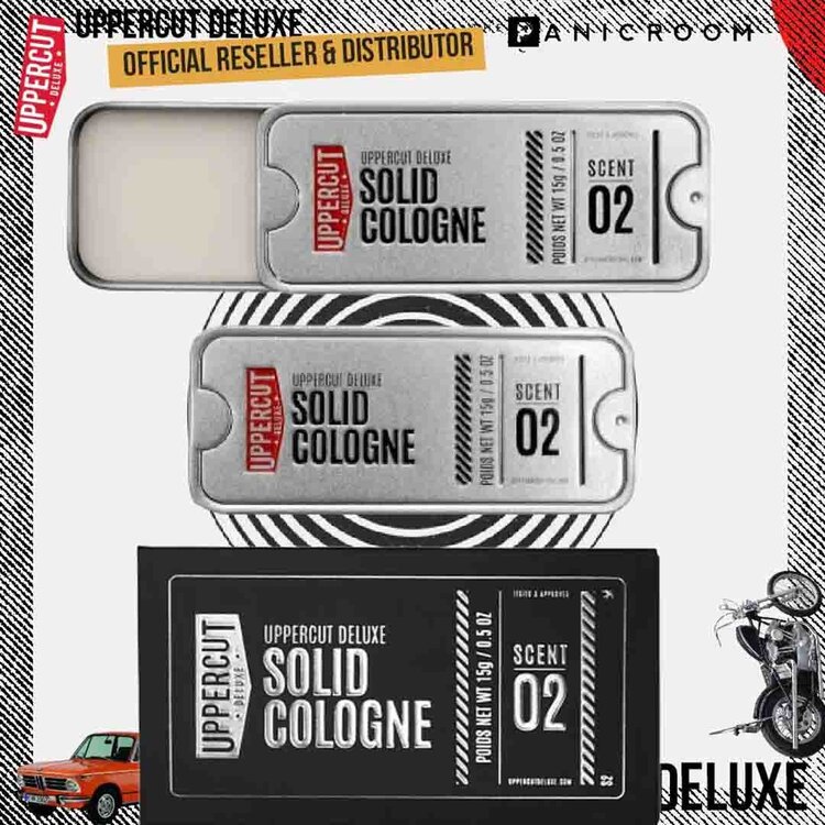 UPPERCUT DELUXE Solid Aftershave Cologne – Compact Freshness On the Go
