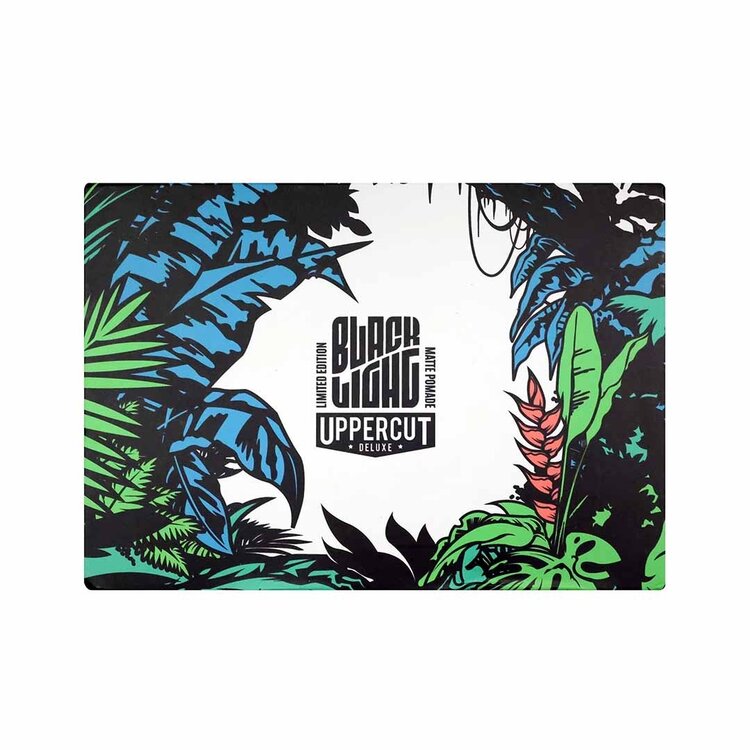 UPPERCUT DELUXE Kit du Collectionneur Pommade Matte Édition Limitée Black Light – Tenue Moyenne et Fini Mat