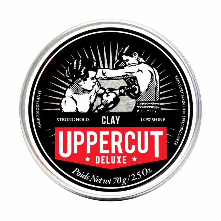 UPPERCUT DELUXE Clay Pomade – Strong Hold with Dry Matte Finish