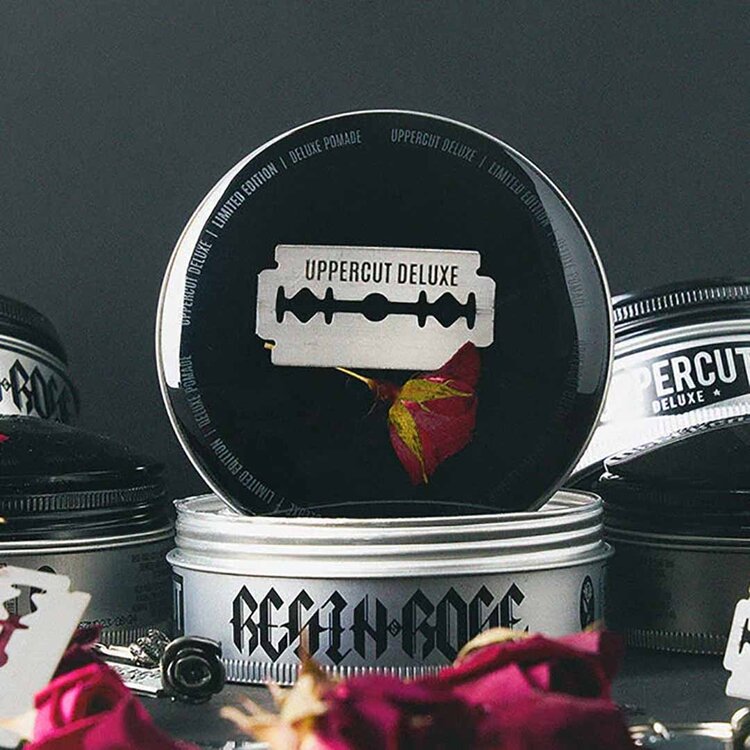 UPPERCUT DELUXE Deluxe Pomade Resin & Rose Limited Edition | Pomade – Strong Hold and High Shine
