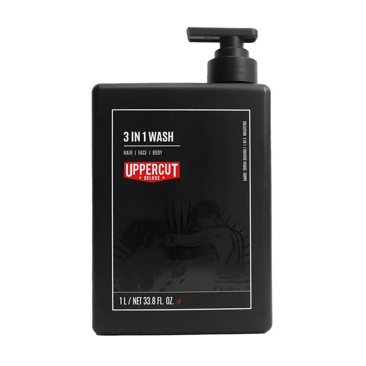 UPPERCUT DELUXE 3-In-1 | Wash – Hair, Beard and Body Cleanser