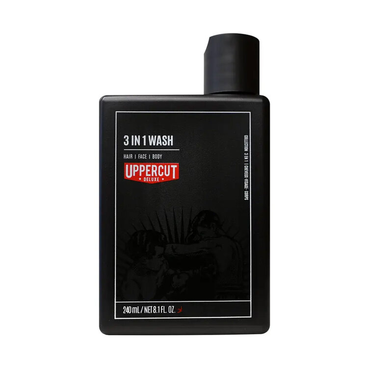 UPPERCUT DELUXE 3-In-1 | Wash – Hair, Beard and Body Cleanser