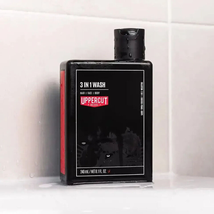 UPPERCUT DELUXE 3-In-1 | Wash – Hair, Beard and Body Cleanser