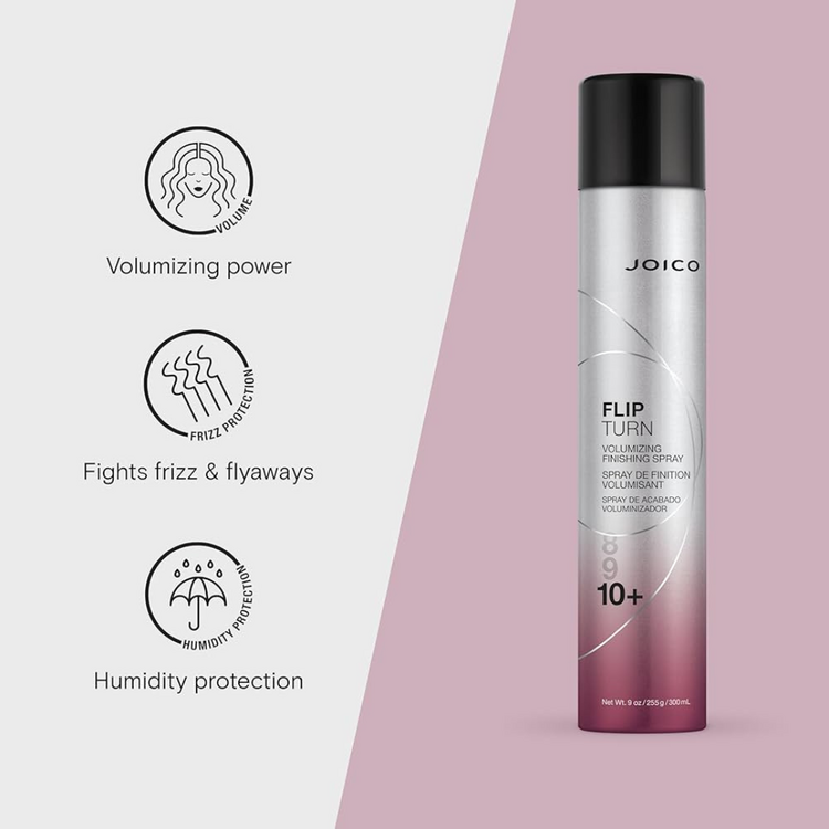 JOICO Coiffant | Flip Turn Spray de Finition Volumisant – Volume Instantané et Texture Aérienne