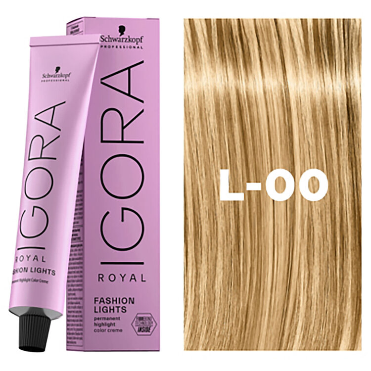 SCHWARZKOPF IGORA . ROYAL . FASHION LIGHTS | Permanent Highlight Color Creme (60ml/2oz)