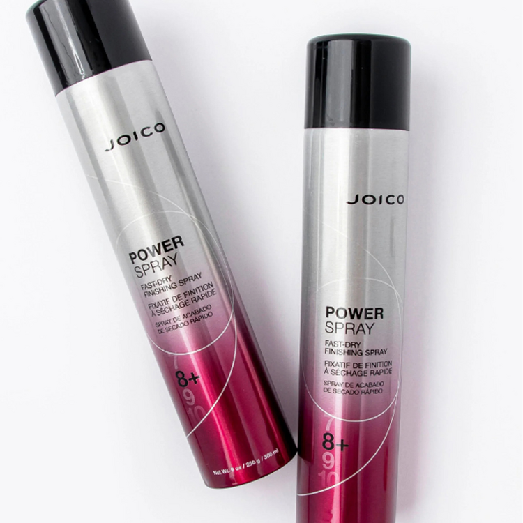 JOICO Styling | Power Spray Fast-Dry Finishing Spray – Ultra-Strong Hold