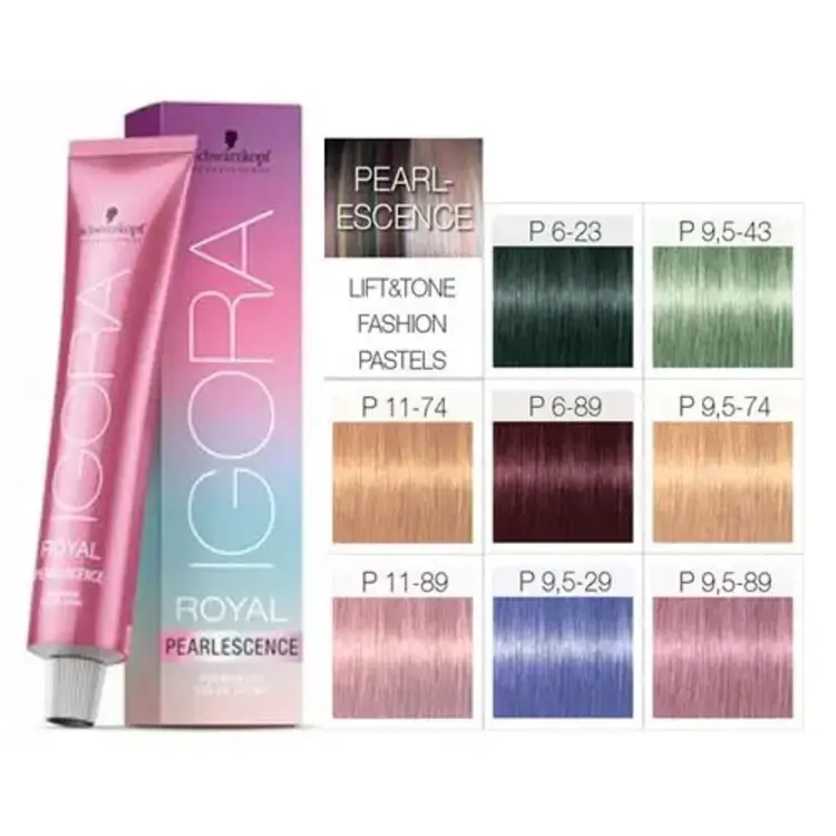 SCHWARZKOPF IGORA . ROYAL . ***PEARLESCENCE | Coloration Permanente (60ml/2oz)