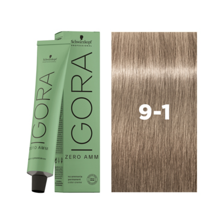 SCHWARZKOPF IGORA . ZERO AMM | No Ammonia Permanent Color Cream (60ml/2oz)