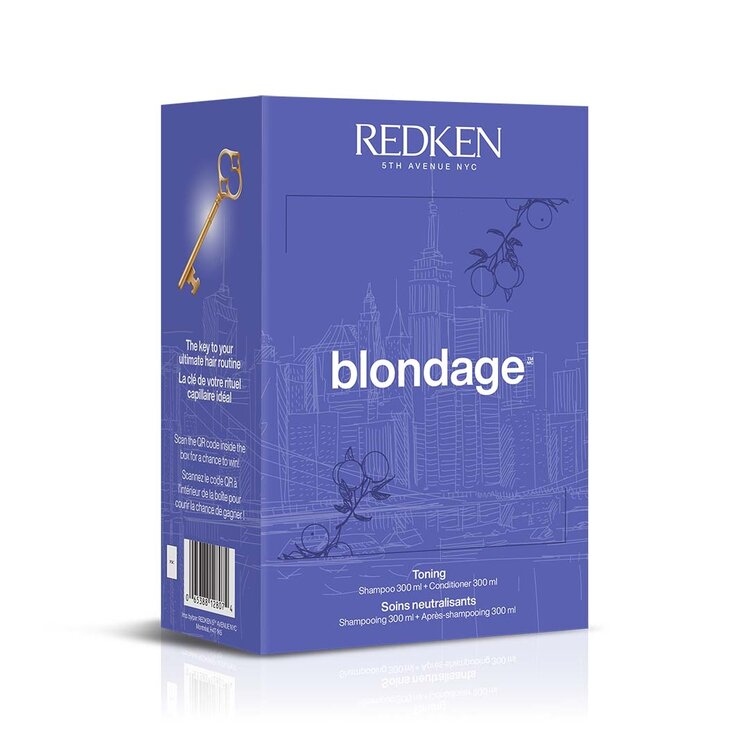 REDKEN Blondage | Coffret de Printemps 2026 – Neutralise les Reflets Jaunes et Illumine le Blond