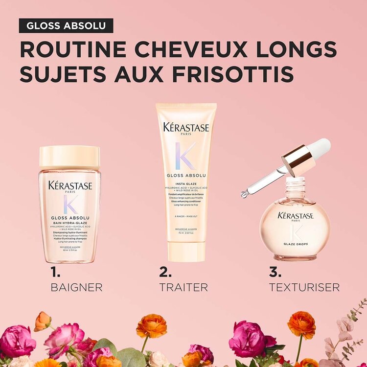 KÉRASTASE Gloss Absolu | Coffret découverte 2026 – Routine Brillance Miroir et Cheveux Ultra Lumineux