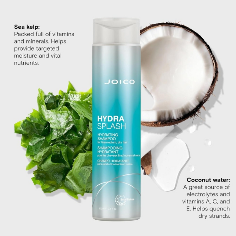 JOICO HydraSplash | Hydrating Shampoo – Gentle Cleanse and Lightweight Moisture