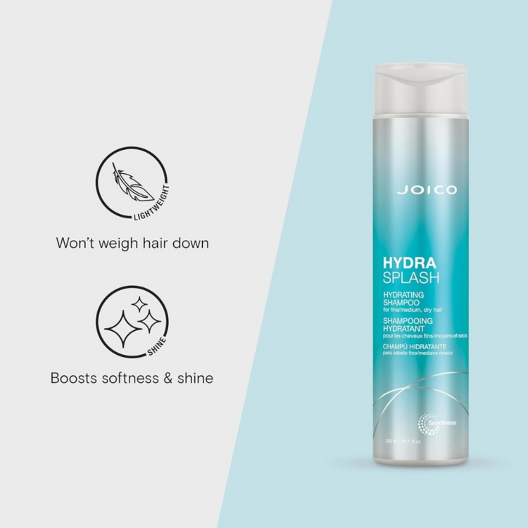 JOICO HydraSplash | Hydrating Shampoo – Gentle Cleanse and Lightweight Moisture