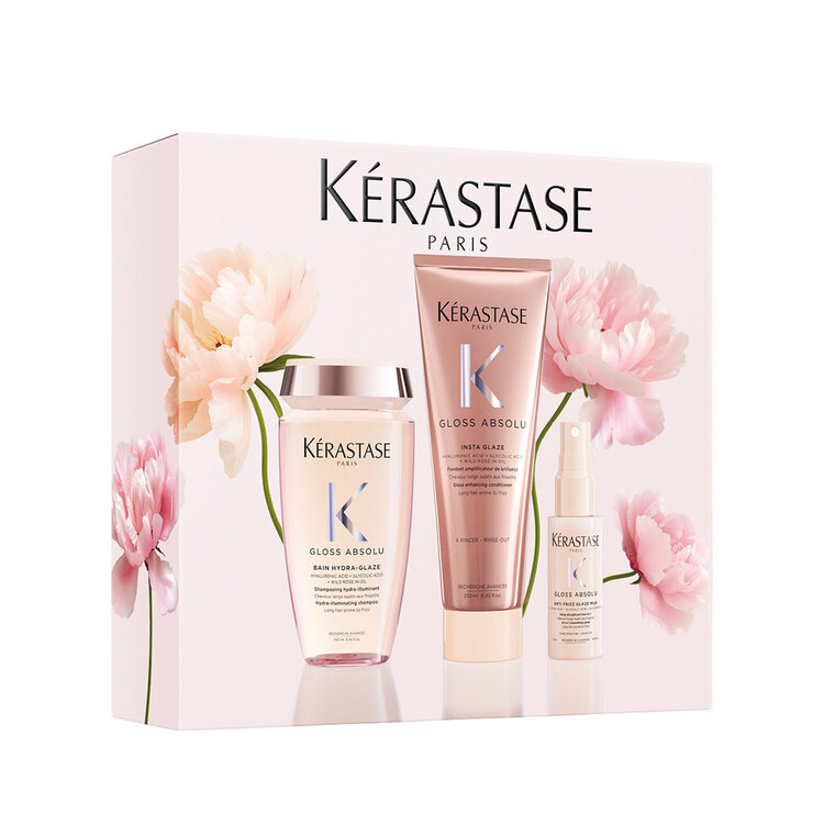 KÉRASTASE Gloss Absolu | Coffret de Printemps 2026 – Routine Brillance Ultime Pour Cheveux Lisses et Lumineux