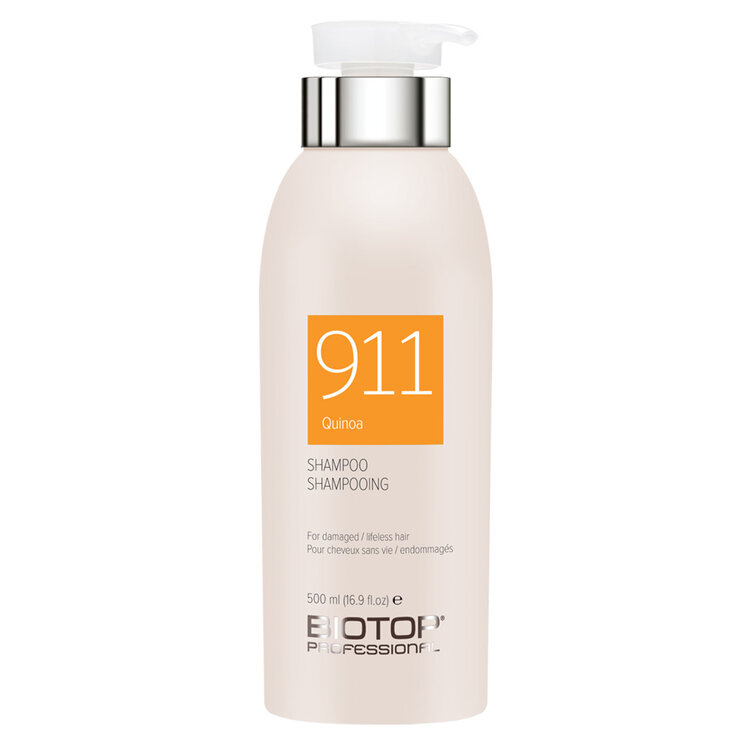 BIOTOP PROFESSIONAL 911 Quinoa | Shampooing — Réparateur Pour Cheveux Secs, Abîmés et Fragilisés