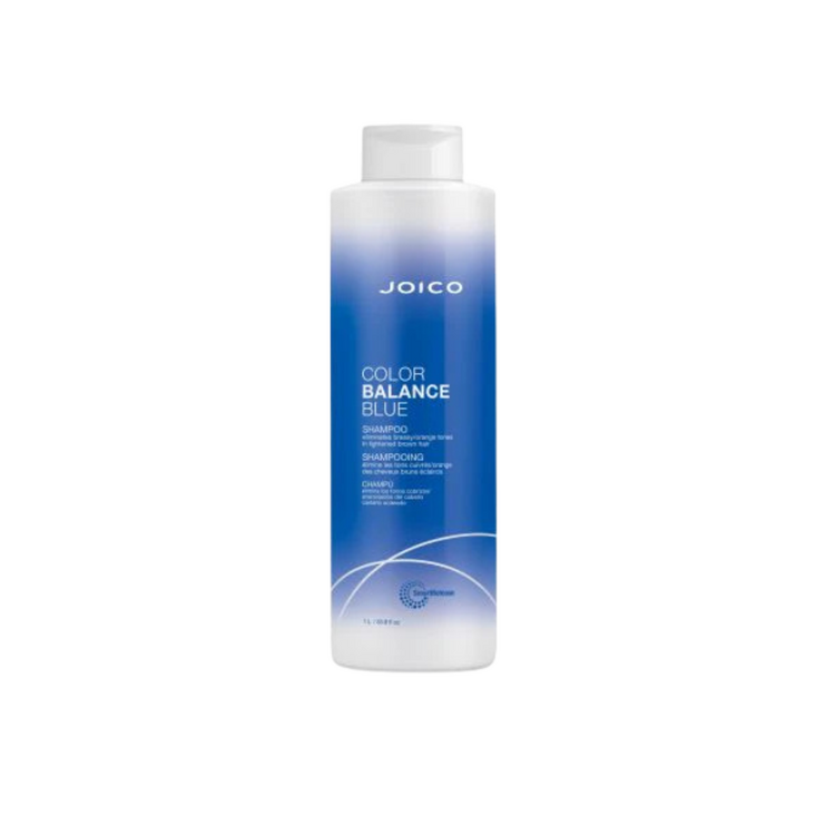 JOICO Color Balance Blue | Blue Shampoo – Neutralizes Brassy Orange Tones