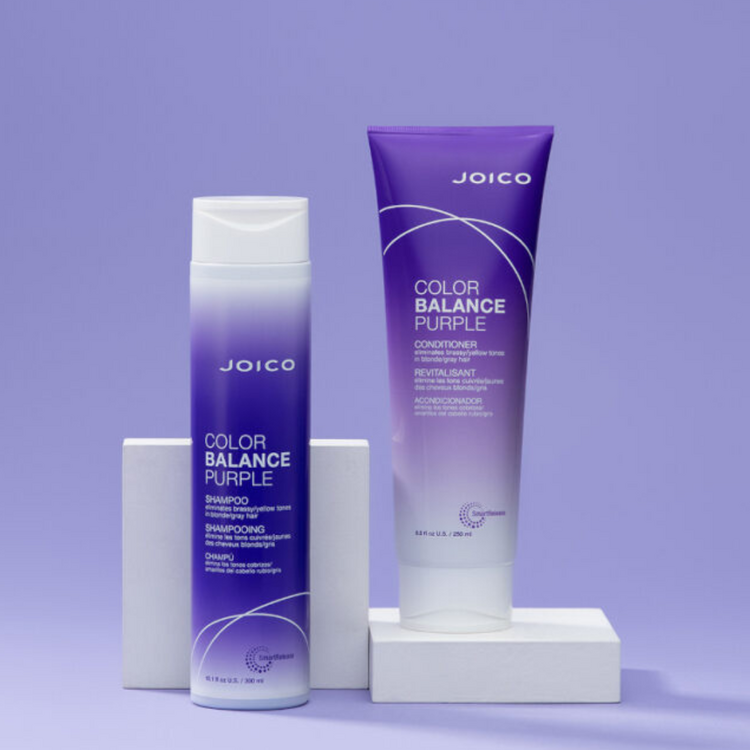 JOICO Color Balance Purple | Revitalisant – Neutralisation des Reflets Jaunes et Protection Couleur