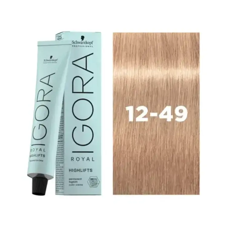 SCHWARZKOPF IGORA . ROYAL . HIGHLIFTS | Coloration Permanente Crème . Super Éclaircissante (60ml/2oz)