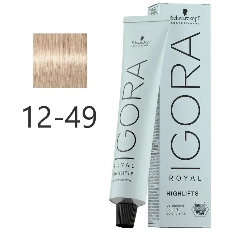 SCHWARZKOPF IGORA . ROYAL . HIGHLIFTS | Coloration Permanente Crème . Super Éclaircissante (60ml/2oz)