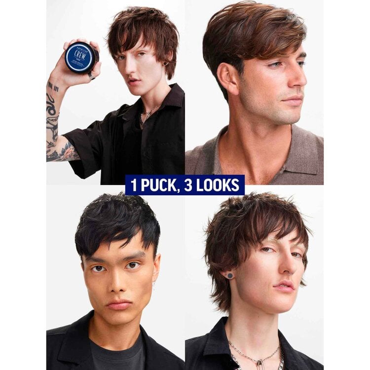 AMERICAN CREW Whip | Tenue Légère Brillance Naturelle – Crème fouettée texturisante à effet naturel