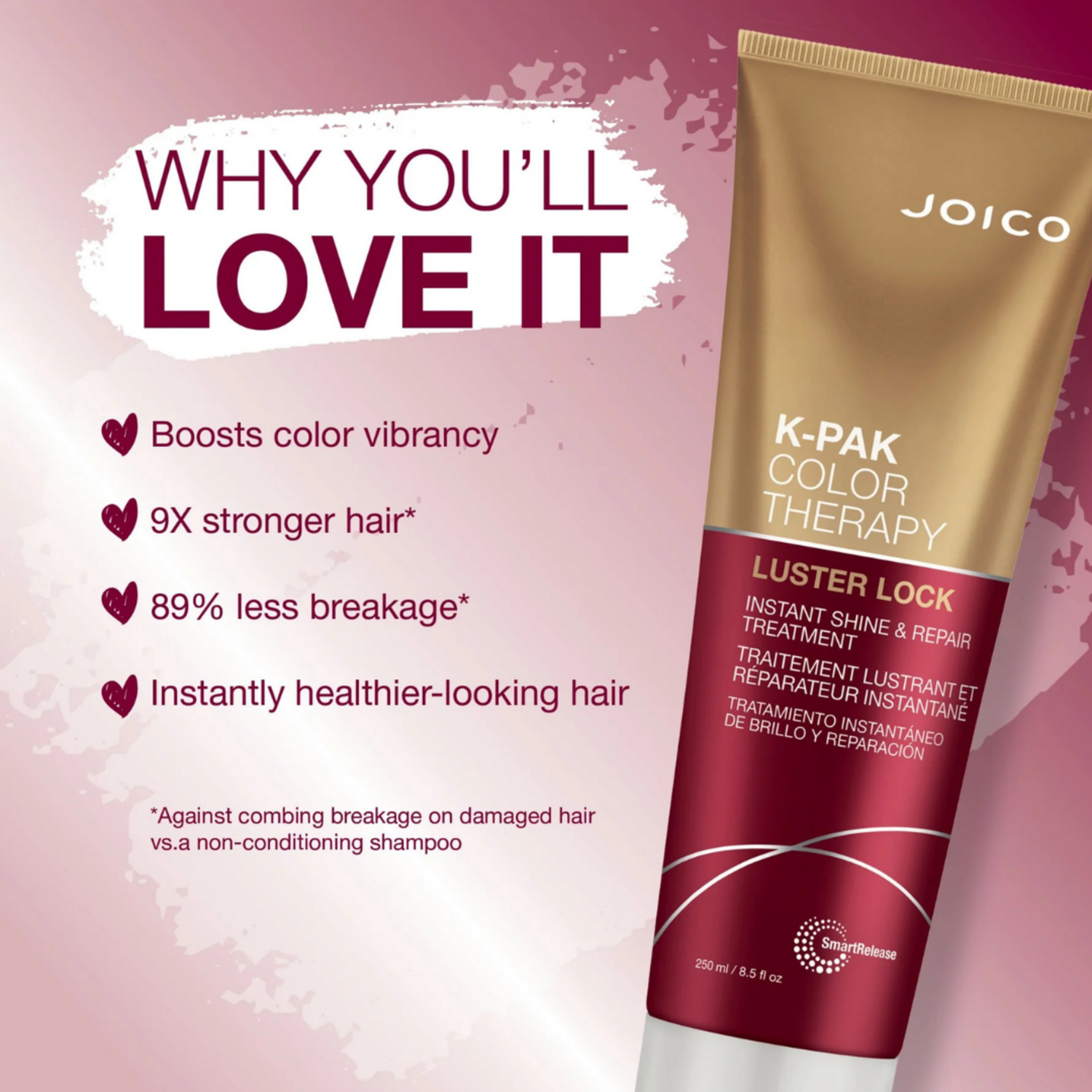 Joico K-Pak Color Therapy Luster Lock Treatment | Hair Repair