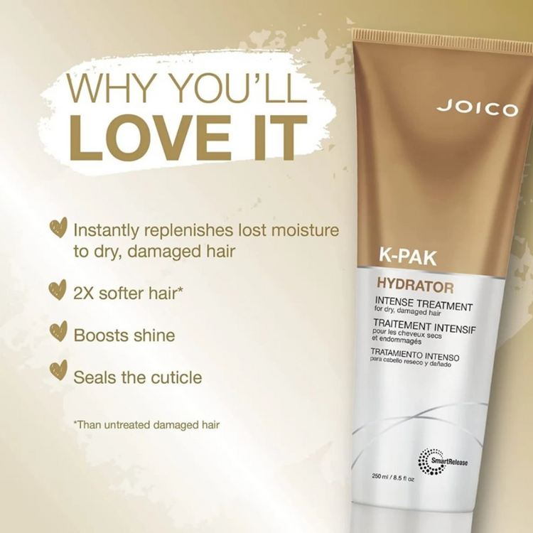 JOICO K-Pak | Hydrator Intensive Treatment – Deep Moisture and Repair
