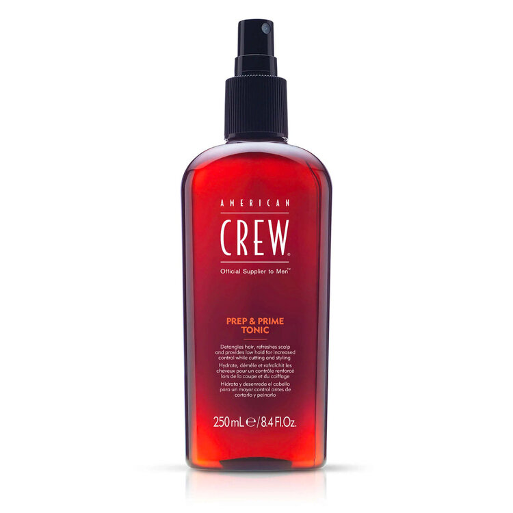 AMERICAN CREW Prep & Prime Tonic | Base de Coiffage – Prépare, Hydrate et Facilite le Styling