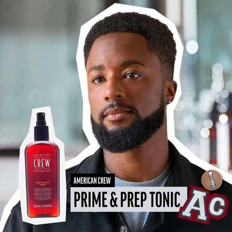 AMERICAN CREW Prep & Prime Tonic | Base de Coiffage – Prépare, Hydrate et Facilite le Styling
