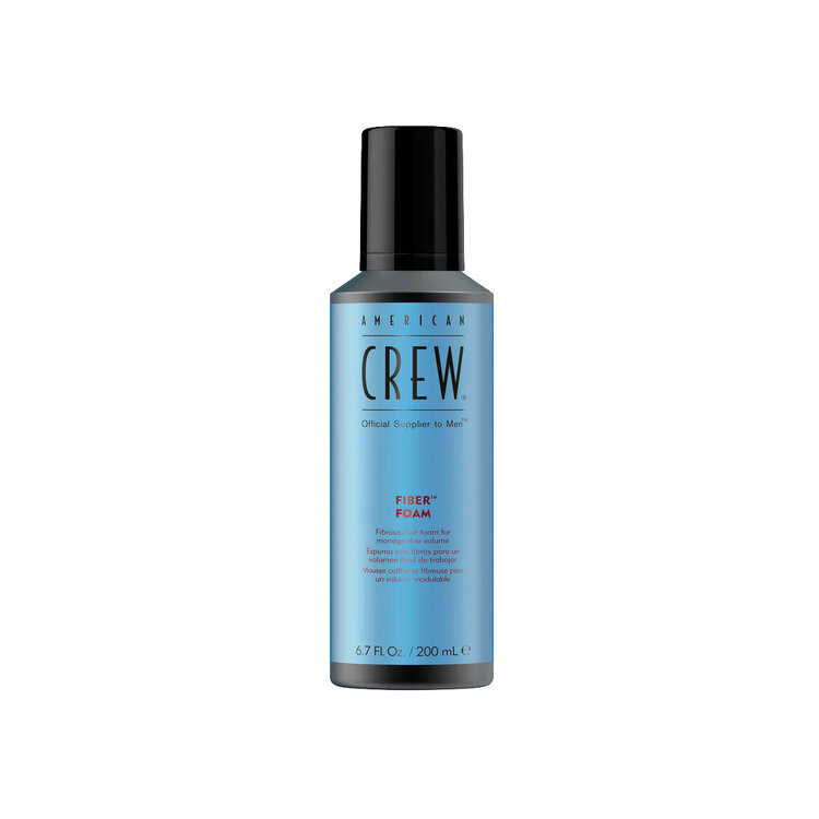 AMERICAN CREW Fiber Foam | Mousse Coiffante Fibreuse – Volume, Contrôle et Fini Naturel