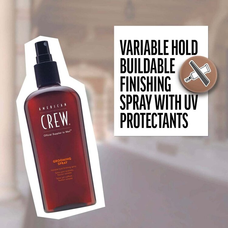 AMERICAN CREW Grooming Spray | Variable Hold – Finishing Styling Spray