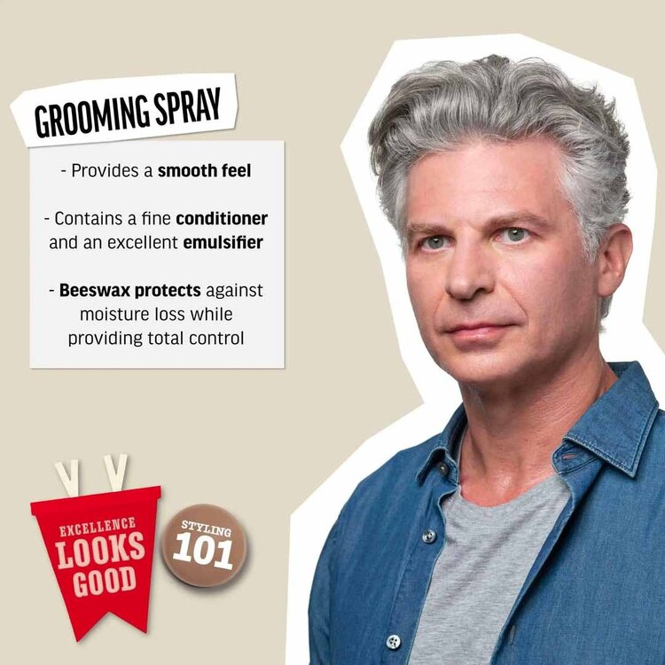 AMERICAN CREW Grooming Spray | Fixation Variable – Spray Coiffant de Finition