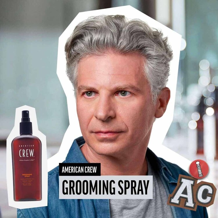 AMERICAN CREW Grooming Spray | Variable Hold – Finishing Styling Spray